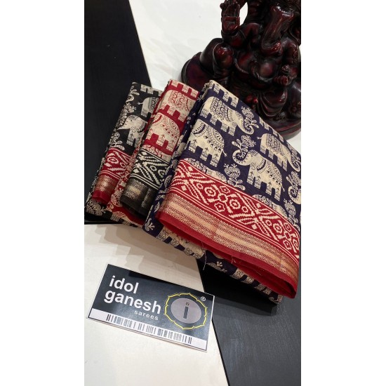 IG5812 pure handloom Maheswari sarees