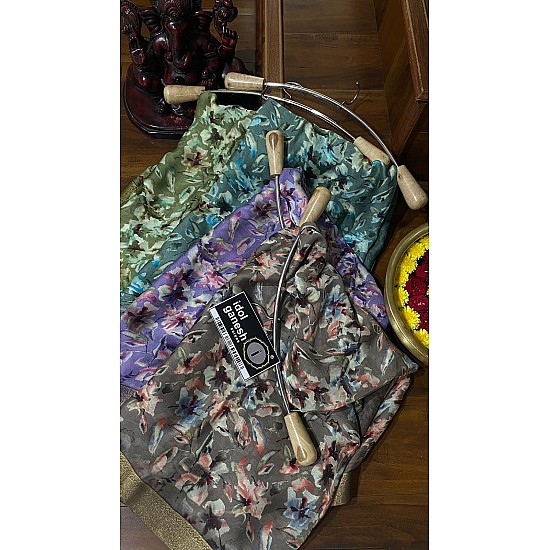 IG5830 lite weight shifone sarees  1,120/-