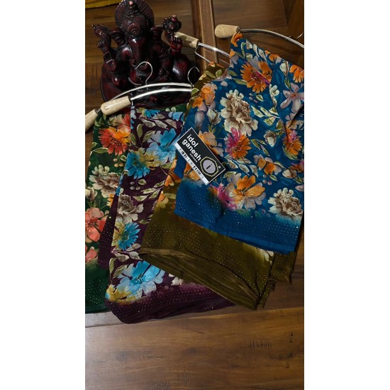 IG5834 lite weight georgette sarees 