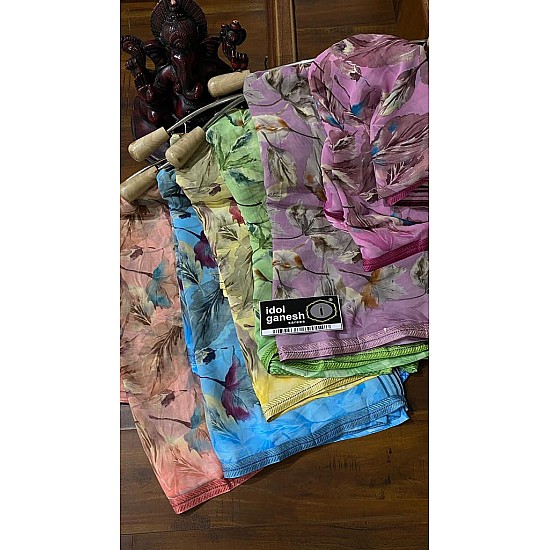 IG5840  lite weight georgette sarees  