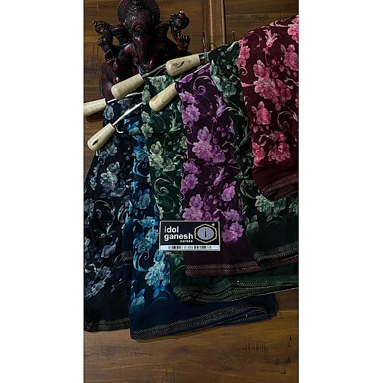 IG5841 lite weight georgette sarees 