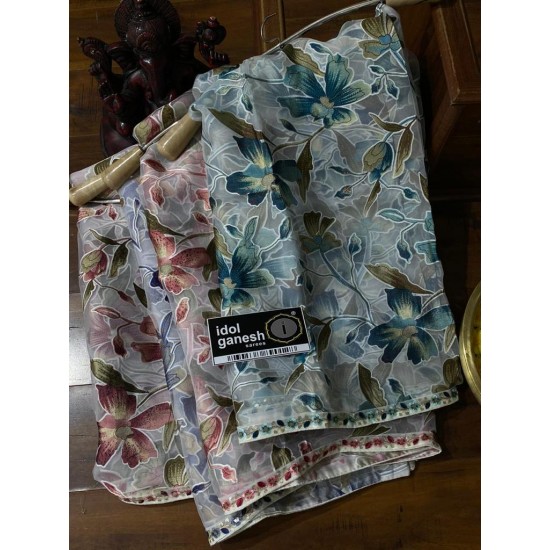 IG5843 lite weight soft fancy organza braswo