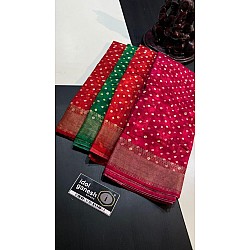 IG5861 lite weight soft poli chanderi