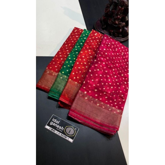 IG5861 lite weight soft poli chanderi