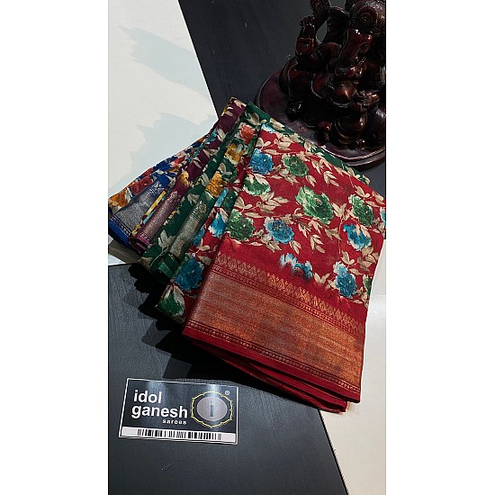 IG5865 lite weight soft poli chanderi 