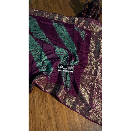 IG5873 pure handloom kanchi silk jari 