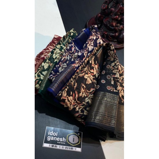 IG5877 lite weight soft poli chanderi 