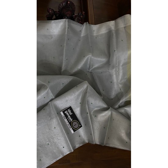 IG5907 Lite weight  kanchi Tissue weaving saree