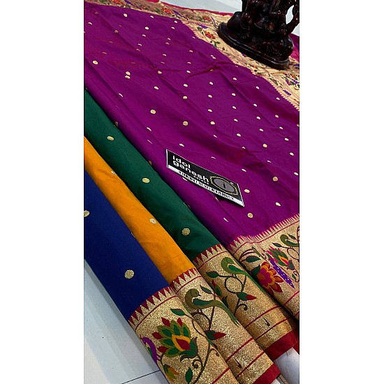IG5909 lite weight soft paitani pattu 