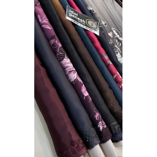 IG5914 lite weight soft pure mushroom silk  