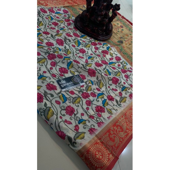 IG5919  Lite weight soft silk pichwai print