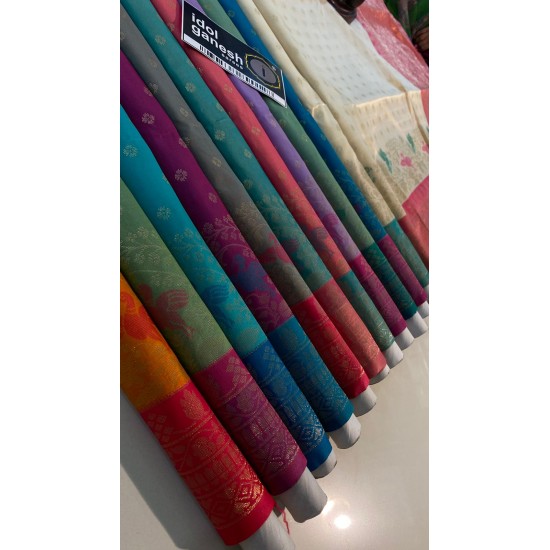 IG5925  lite weight soft south silk pattu  