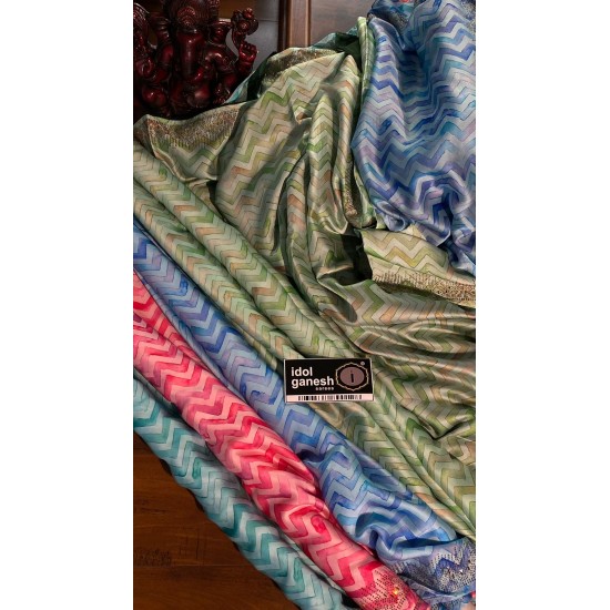 IG5930 lite weight pure satin crap print 