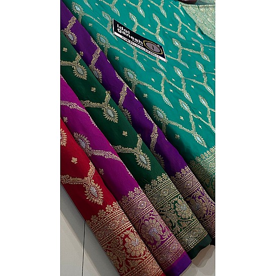 IG5955 lite weight soft Banarasi kathan pattu 