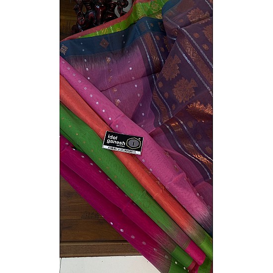 IG5962 pure handloom Gadwal kadhi muslin 