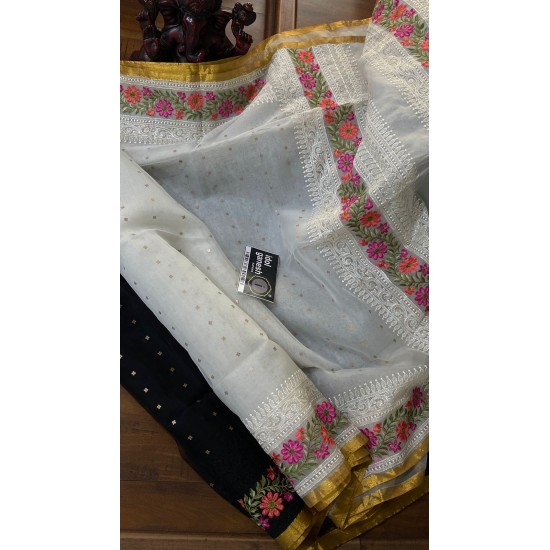 IG5966 pure handloom muslin kora