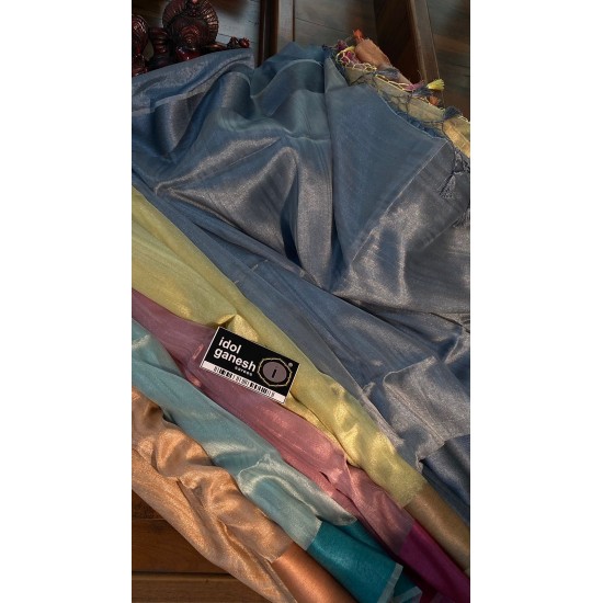 IG6032 lite weight fancy tissue sarees