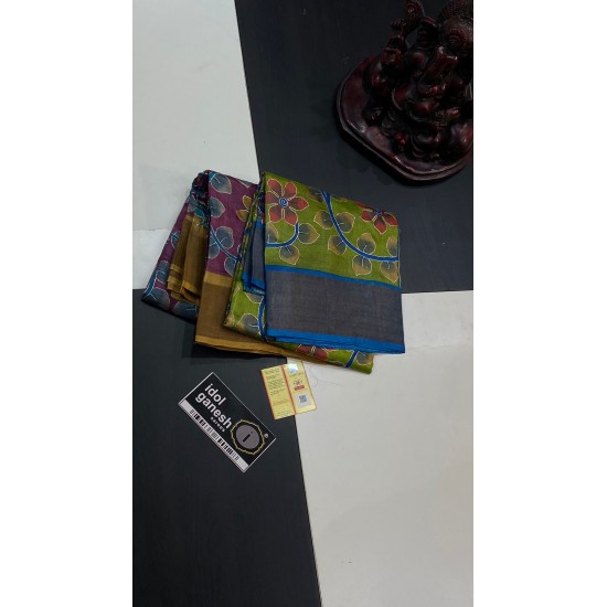 IG6056 pure hand loom tussar 