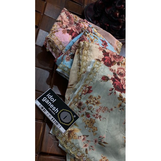 IG6094 lite weight pure rangoli crape