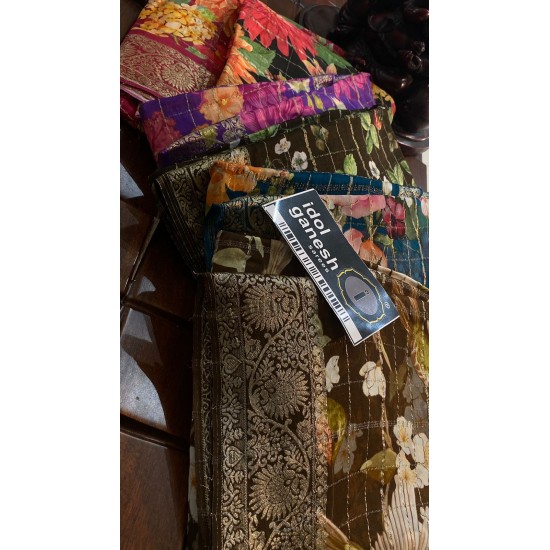 IG6106 pure handloom chinone georgette  