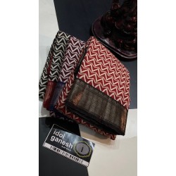 IG6128  pure handloom Maheswari print