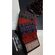 IG6130 pure handloom Maheswari print 