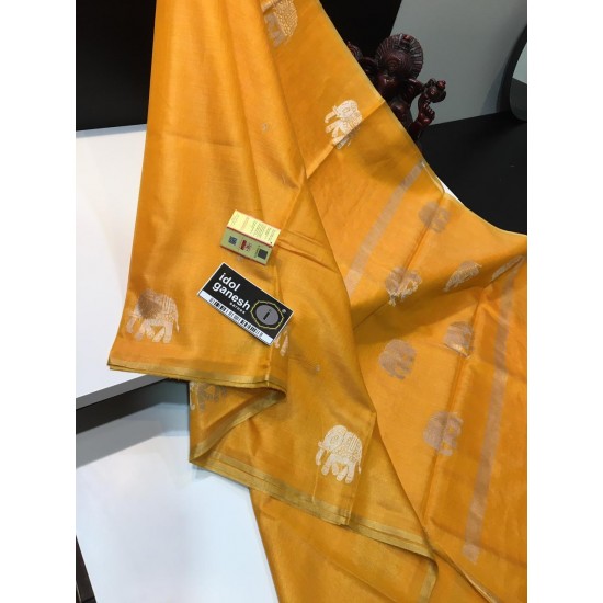 IG615 Pure Handloom tussar pattu