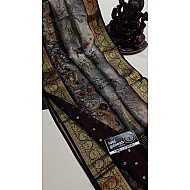 IG6152 pure handloom kanchi crapes IG6152 pure handloom kanchi crapes