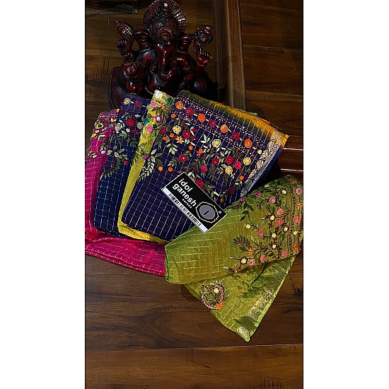 IG6162 pure handloom chinone crapes 