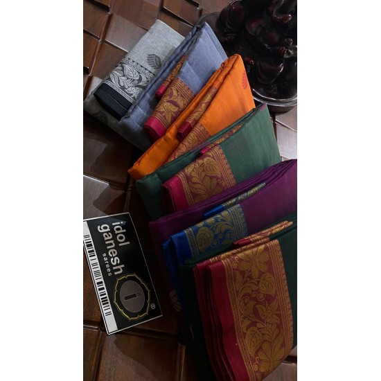 IG6175 pure handloom lite weight kanchi cotton  