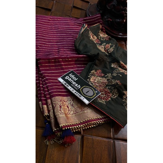 IG6207 literally weight kanchi crape 