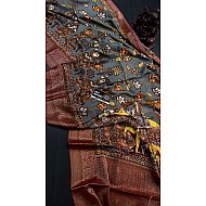 IG6214 lite weight pure  kanchi crape 