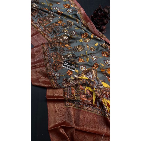 IG6214 lite weight pure  kanchi crape 