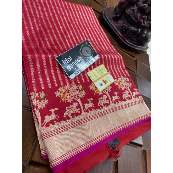 IG6243 pure handloom banarasi kathan pattu IG6243 pure handloom banarasi kathan pattu