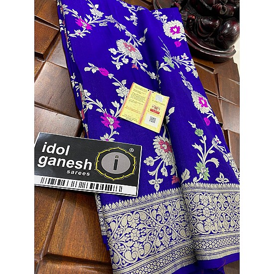 IG6254  pure handloom tussar georgette 