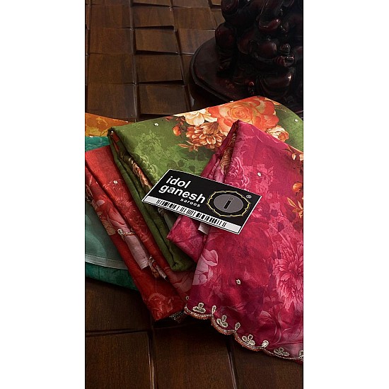 IG6263 lite weight crape print 