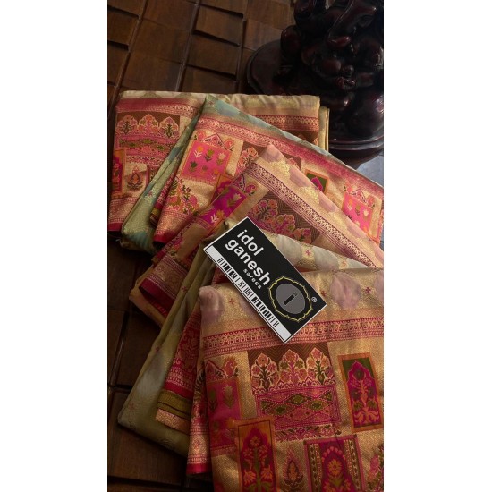 IG6264  lite weight soft pure tissue kathan 