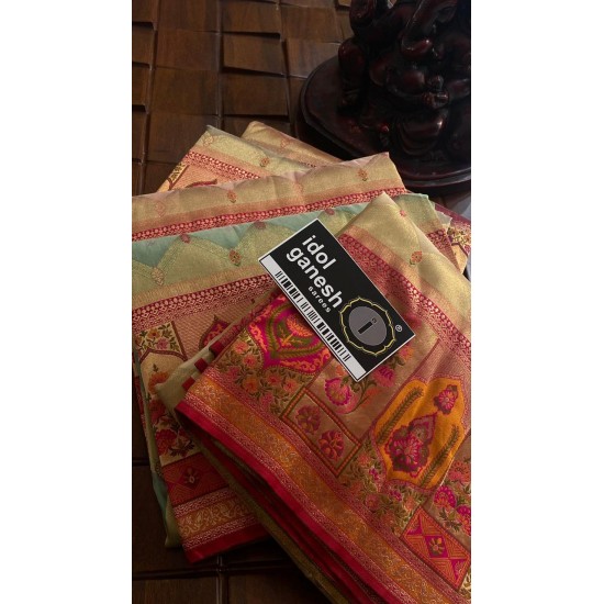 IG6265  lite weight soft pure tissue kathan 