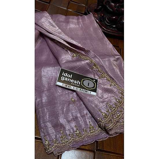 IG 6295 lite weight soft crape tussar