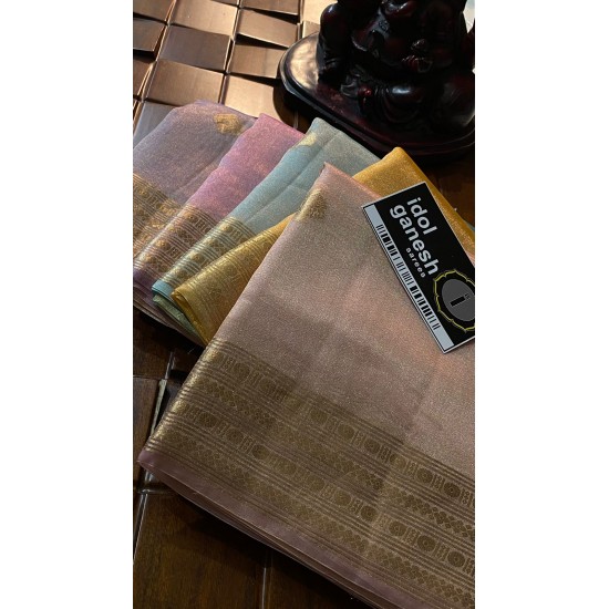 IG6300  pure handloom tissue pattu 