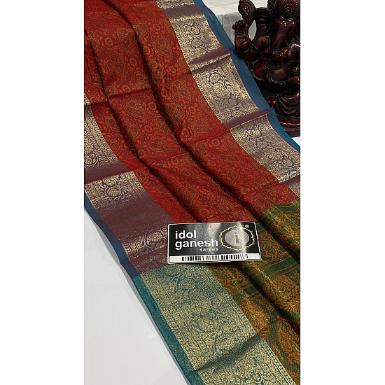 IG6306 Lite weight kanjivaram pattu 