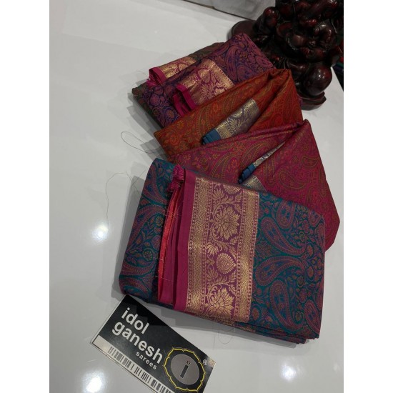 IG6308 Lite weight kanjivaram pattu  