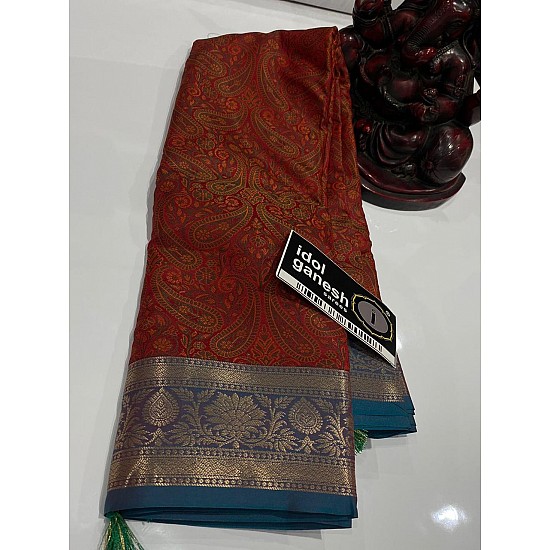 IG6308 Lite weight kanjivaram pattu  