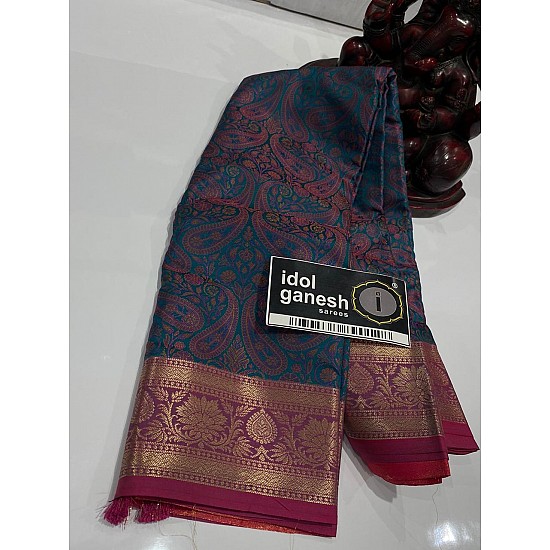 IG6308 Lite weight kanjivaram pattu  