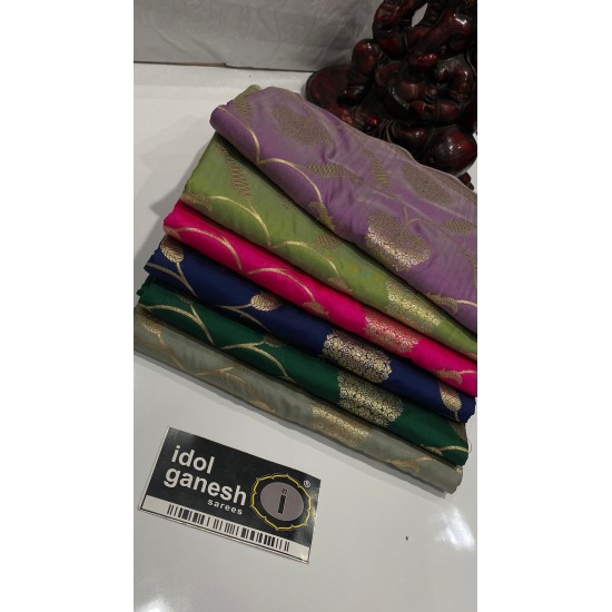 IG6332  lite weight soft Banarasi kathan pattu  