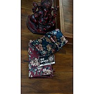 IG6349 lite weight soft silk flowerle print 