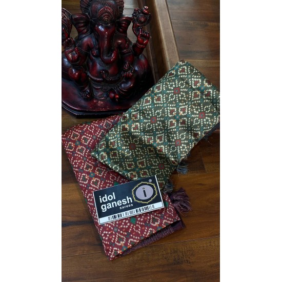 IG6353 lite weight soft silk flowerle print