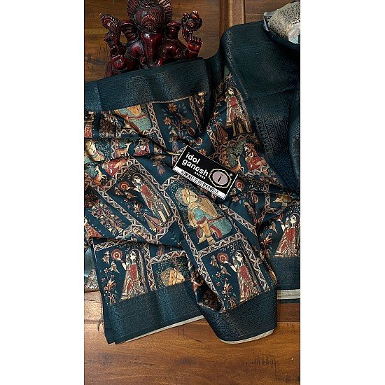 IG6358  lite weight soft silk flowerle print 