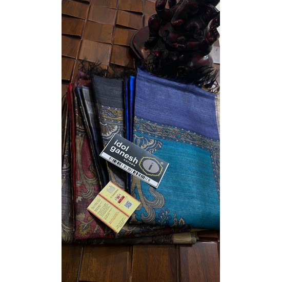 IG6366 pure handloom desi tussar 