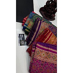 IG6369 lite weight soft ikkat patola 4440/-